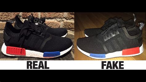 adidas nmd r1 fake vs real white|adidas nmd r1 men black.